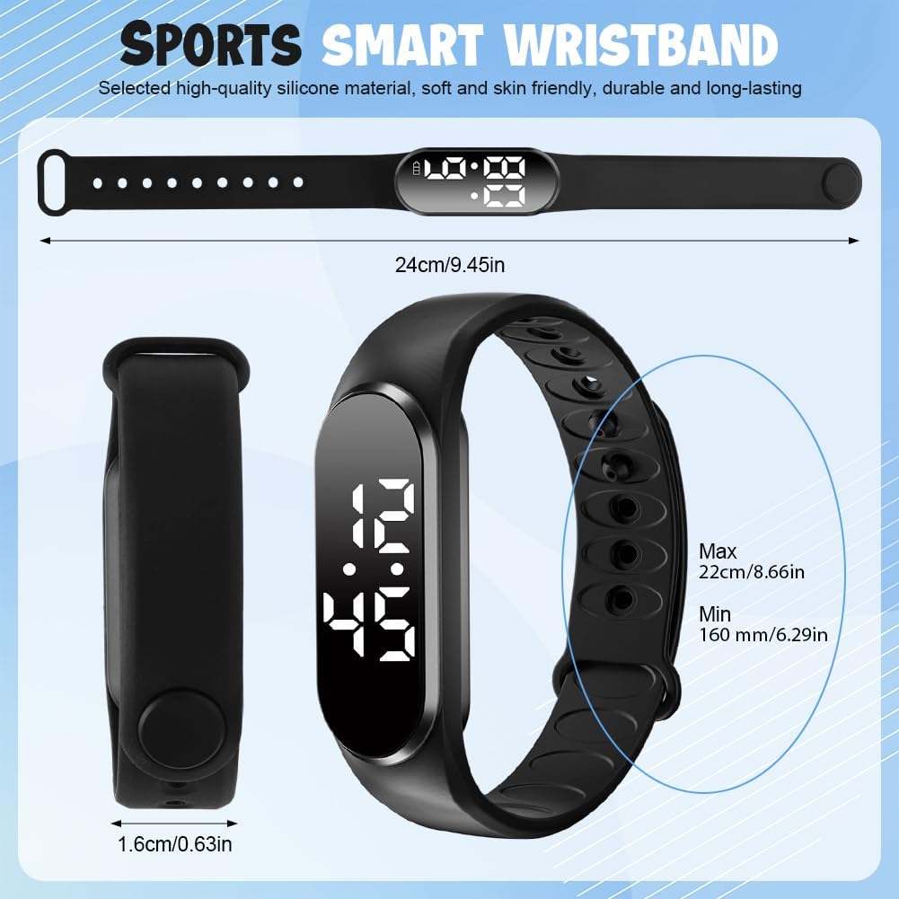 CEWROM Vibrationsalarm Erinnerung Uhr, Silent Vibrating Alarm Reminder Watch für Jungen/Mädchen, Wec
