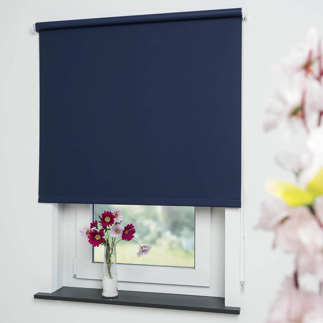 Liedeco® Rollo, Kettenzug-Rollo / Verdunkelnd, Abdunkelnd, Blickdicht / 142 x 180 (Breite x Höhe) /