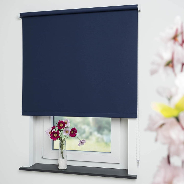 Liedeco® Rollo, Kettenzug-Rollo/Verdunkelnd, Abdunkelnd, Blickdicht / 102 x 180 (Breite x Höhe) / Fa
