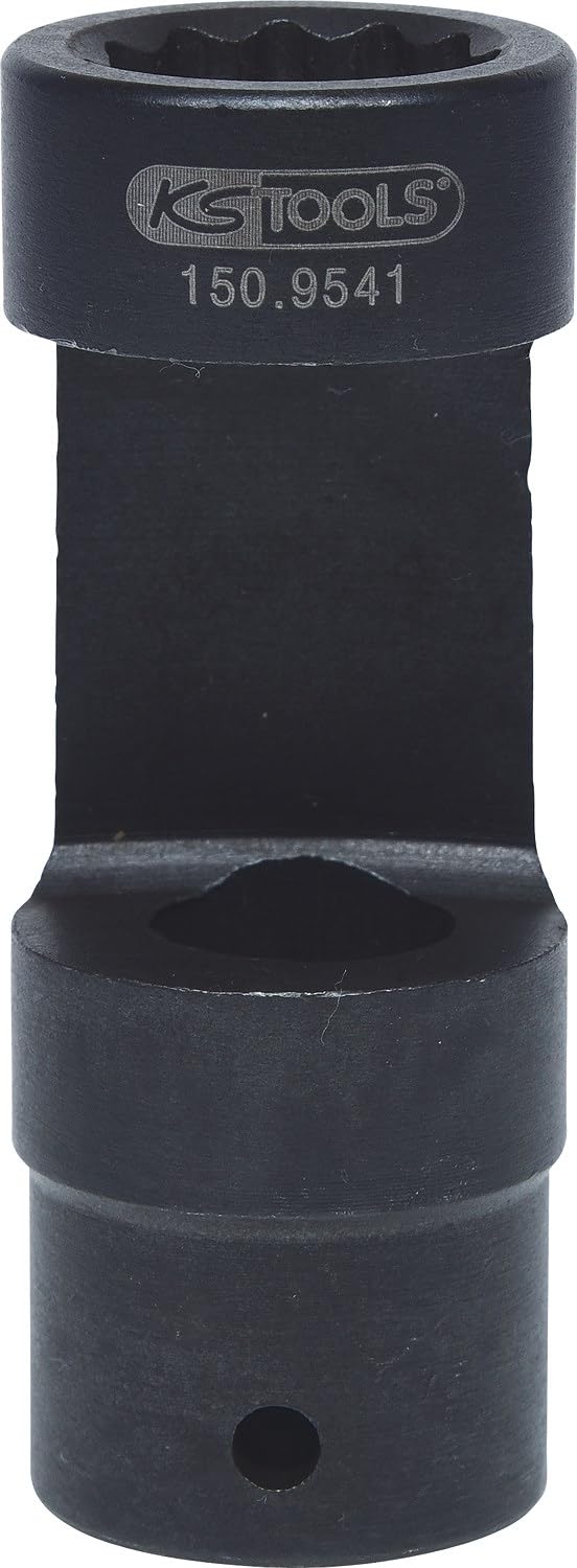 KS Tools 150.9541 Stossdämpfer-Aussenzwölfkant-Gegenhalter-Stecknuss, 21mm