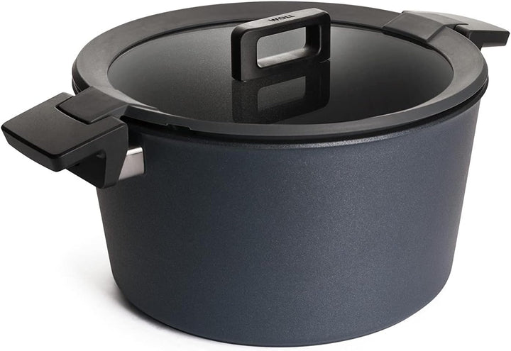 Woll Concept Plus Kochtopf mit Deckel und Silikoneinsatz, Ø 28 cm, 15,5 cm hoch, 7,5l - Geeignet für