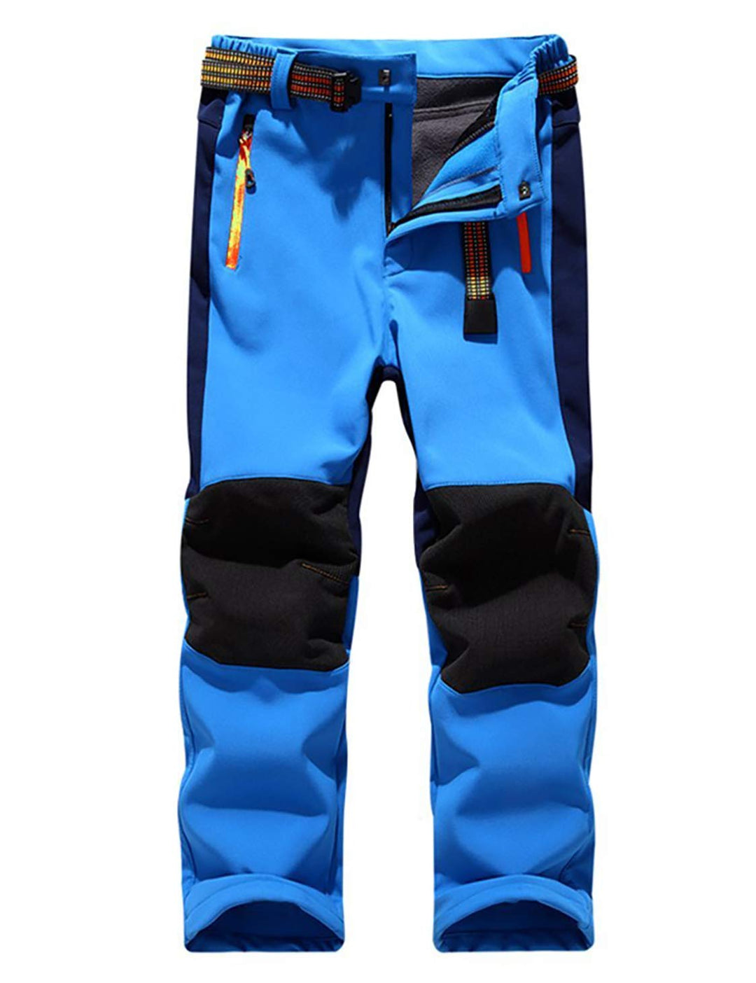 Echinodon Kinder Softshellhose mit Fleecefütterung Hose Wasserabweisend Winddicht Atmungsaktiv Warm