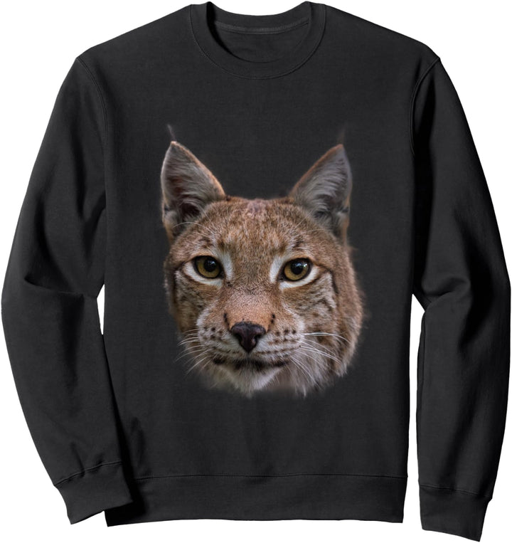 Luchs Design Luchse Wildkatzen Geschenk Sweatshirt