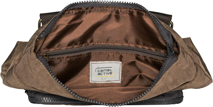camel active bags Journey Herren Umhängetasche Crossbody Bag Klein 27 x 7 x 26 Schwarz, 27 x 7 x 26