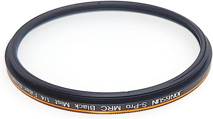 JONGSUN S-Pro MRC Black Mist 1/4 Filter 62mm, Schwarzer Soft Pastell Traum Film Spezialeffekte Filte