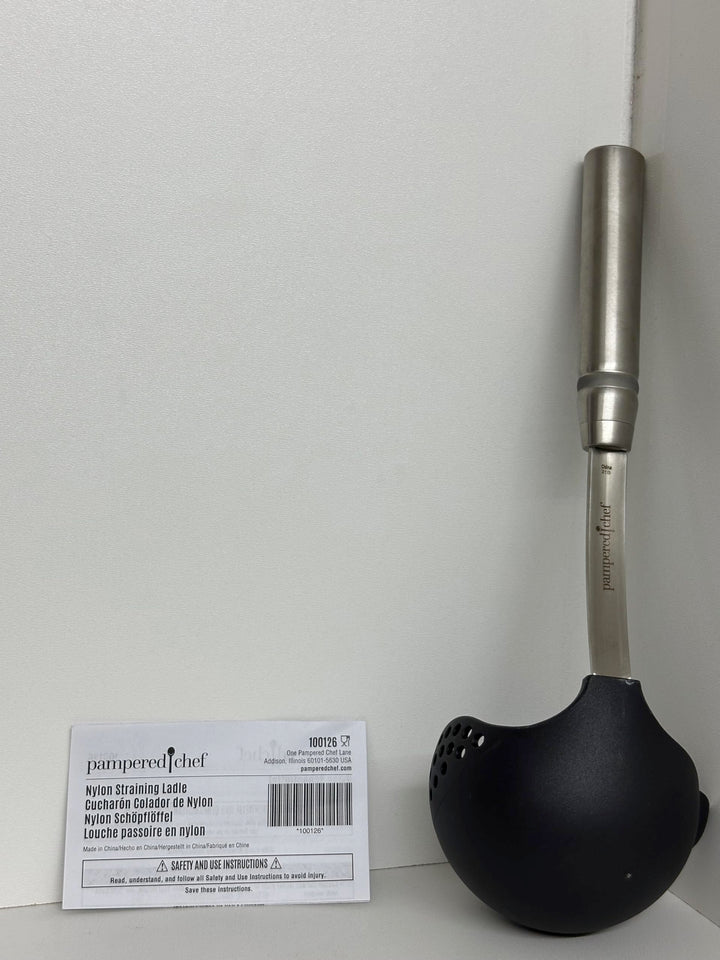 Pampered Chef Nylon Schöpflöffel GROSS - neu- Silikon