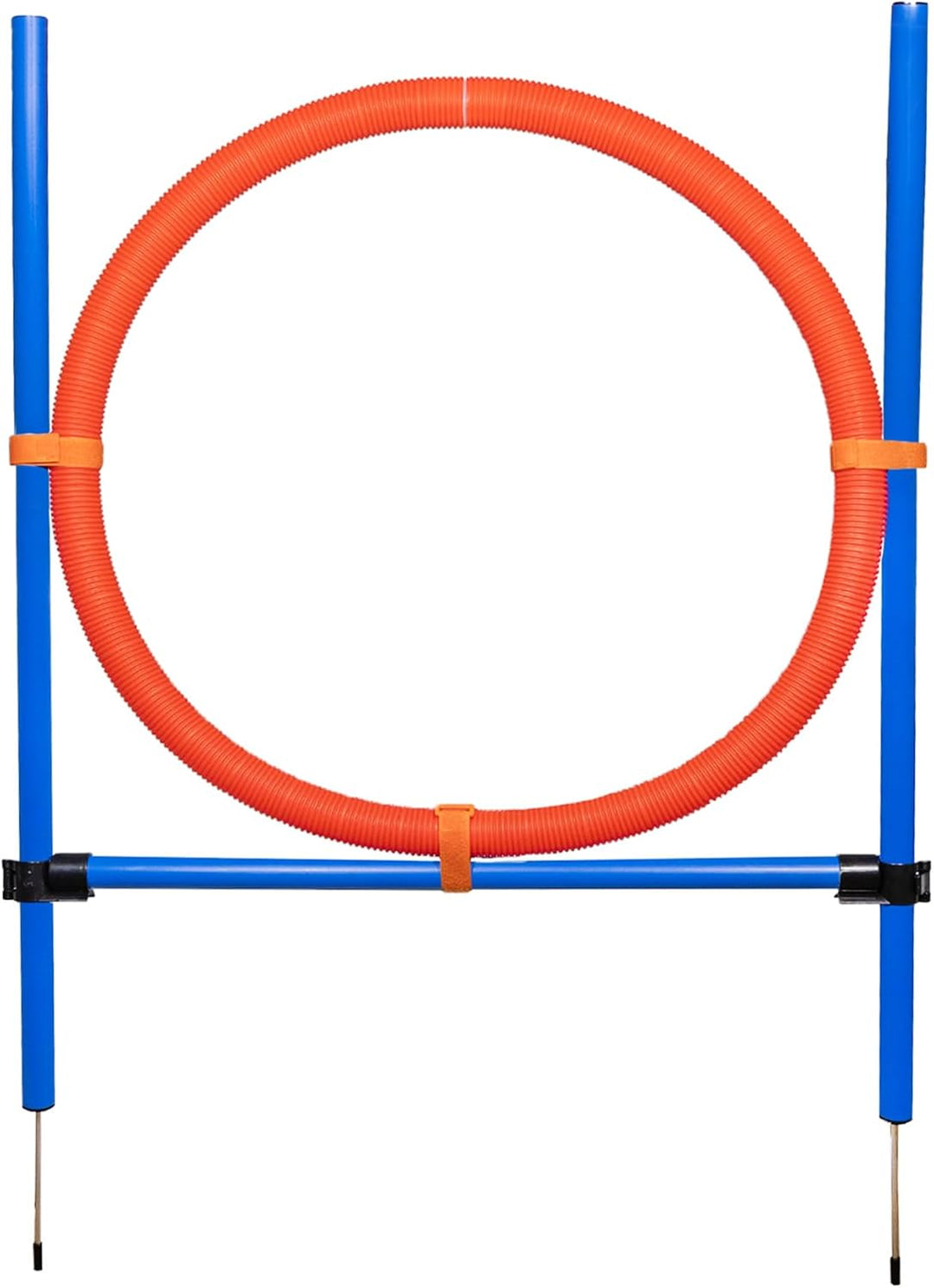 NATIV grosser Sprungring für Hunde, Durchmesser 70cm, höhenverstellbar, mit Tragetasche
