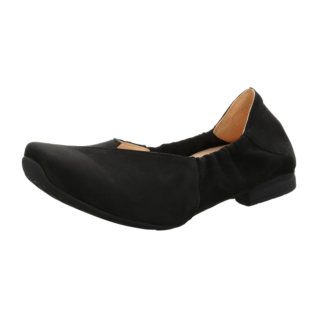 Think! Damen Gaudi Nachhaltige Wechselfussbett Ballerinas 37.5 EU 0000 Schwarz, 37.5 EU 0000 Schwarz