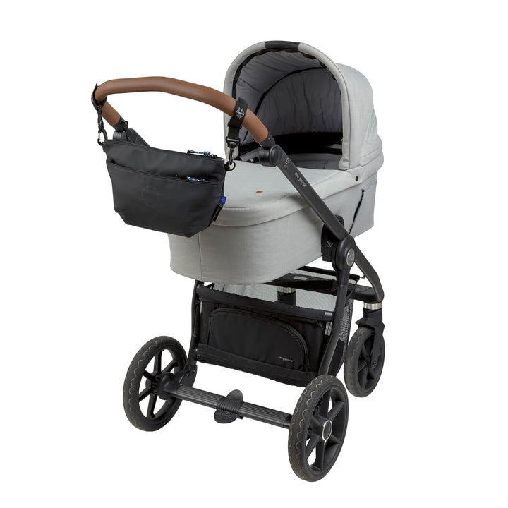 LÄSSIG Baby Kinderwagenorganizer Umhängetasche Kinderwagentasche inkl. Kinderwagenbefestigung/Buggy