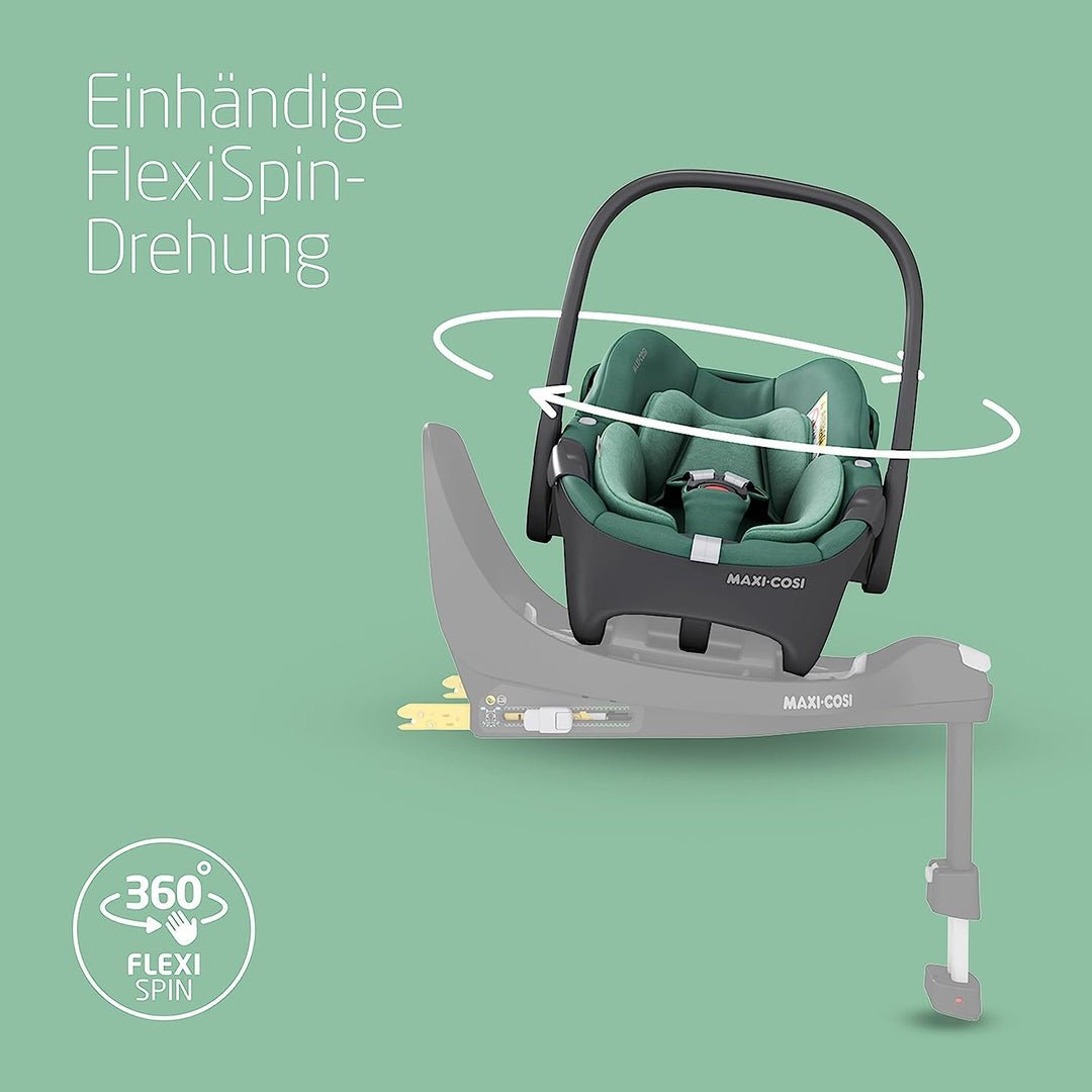 Maxi-Cosi Pebble 360 i-Size Babyschale Drehbar, Neugeborenen Autositz 360 Grad, 0–15 Monate (40–83 c