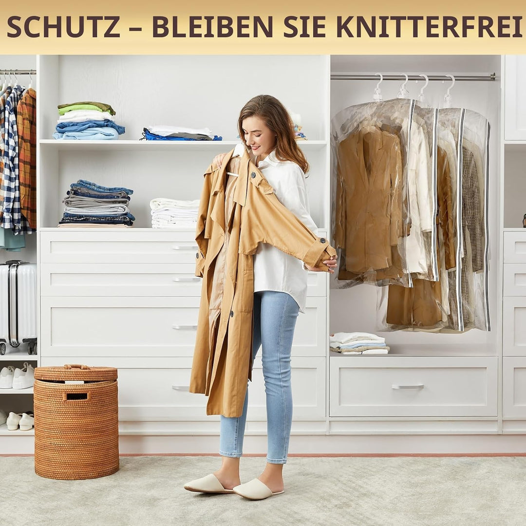 TAILI Vakuumbeutel für Kleidung Hängend, Vacuum Bags for Clothing Vakuumierbeutel Kleidung Mit Kleid