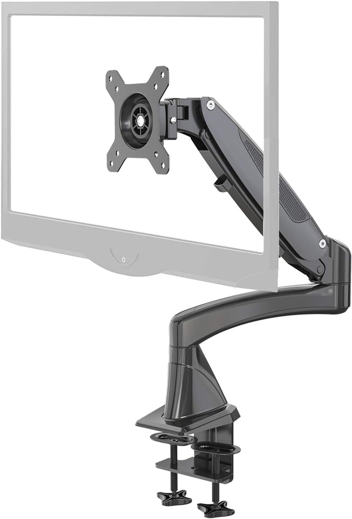 HFTEK - Monitor Tischhalter Bildschirm Halterung bis 34 Zoll - Belastbarkeit: bis max.16 kg mit Dopp