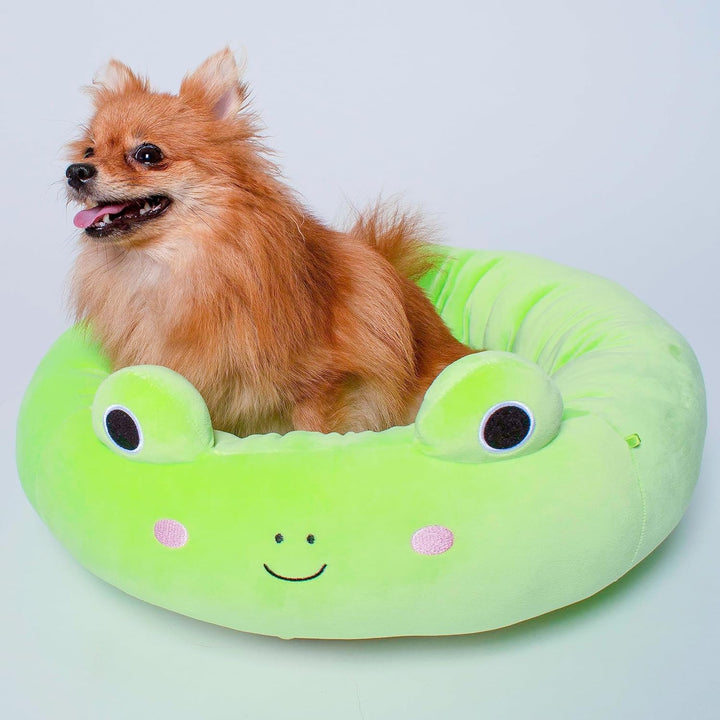 Squishmallows JPT0090 - Wendy der Frosch Tierbett 50 cm, offizielles Jazwares Plüsch, superweiches H