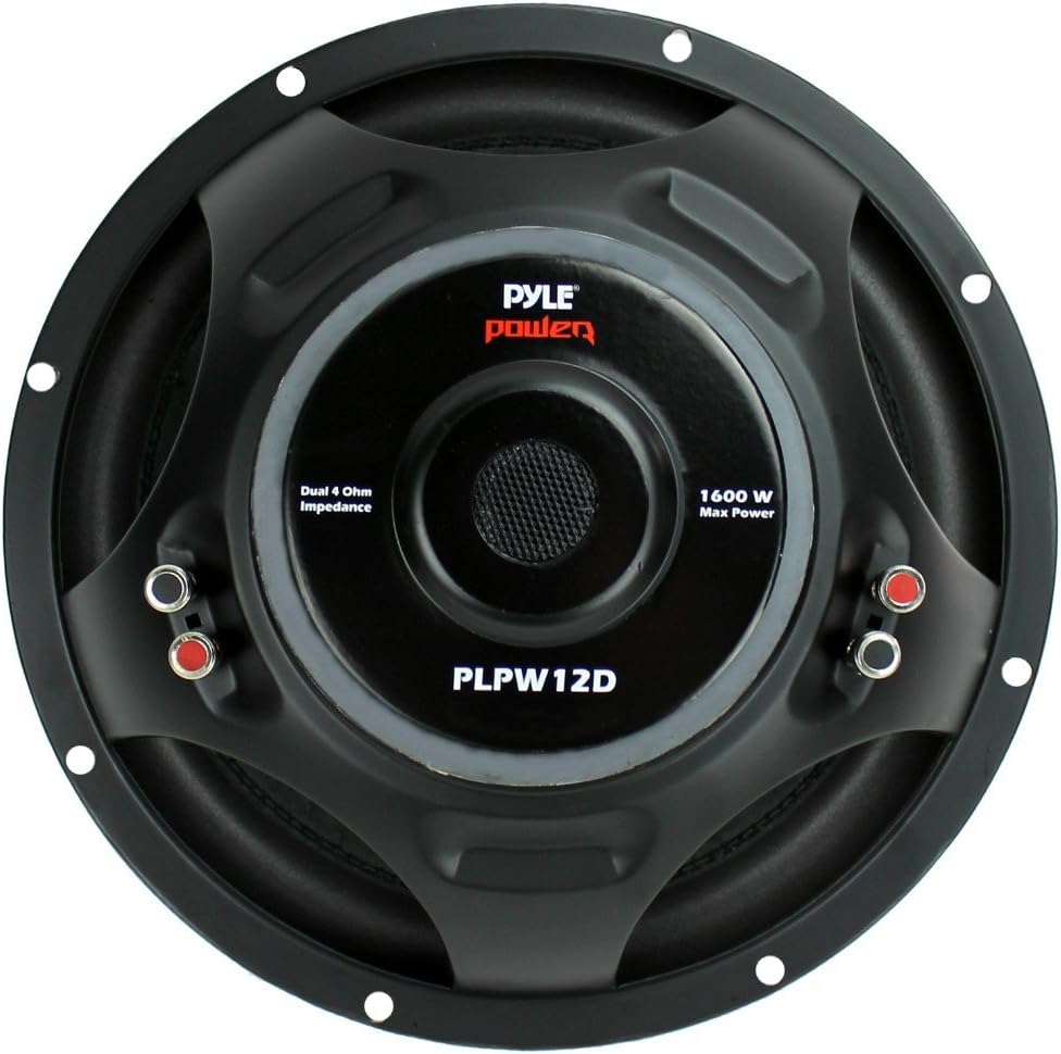 SUB SUBWOOFER Automobil PYLE PLPW12D PLPW 12D VON 30,00 cm 300 MM 12" VON 800 WATT RMS UND 1600 WATT
