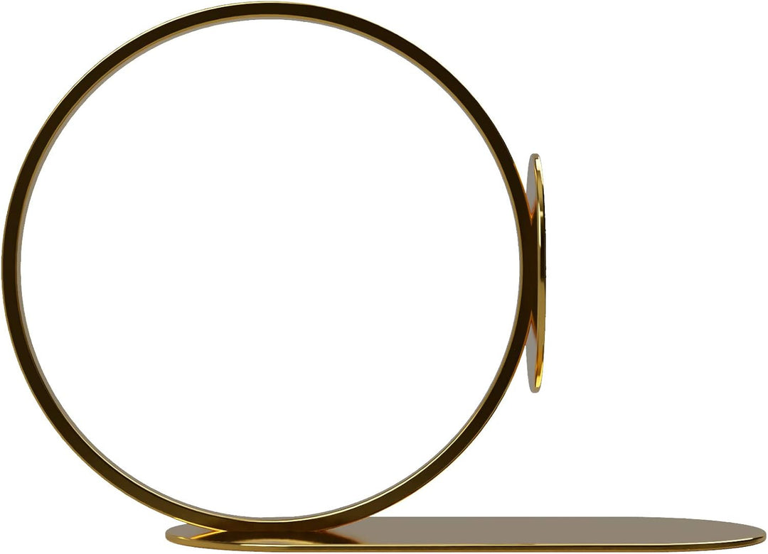 Cooee Design Book Ring 15cm Brass Bücherstand, Edelstahl, Messing, 15 cm