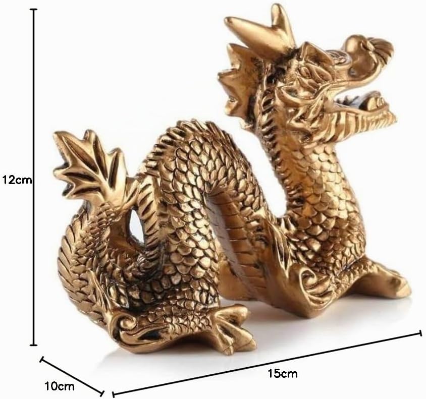 lachineuse Dekorative Objekte, Harz, Gold, 15x12x10cm 15x12x10cm Gold, 15x12x10cm Gold