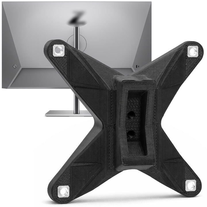 3IDEE VESA Adapter kompatibel mit HP Z32k G3 4K Monitor - VESA Halterung 75x75mm - für Monitore ohne