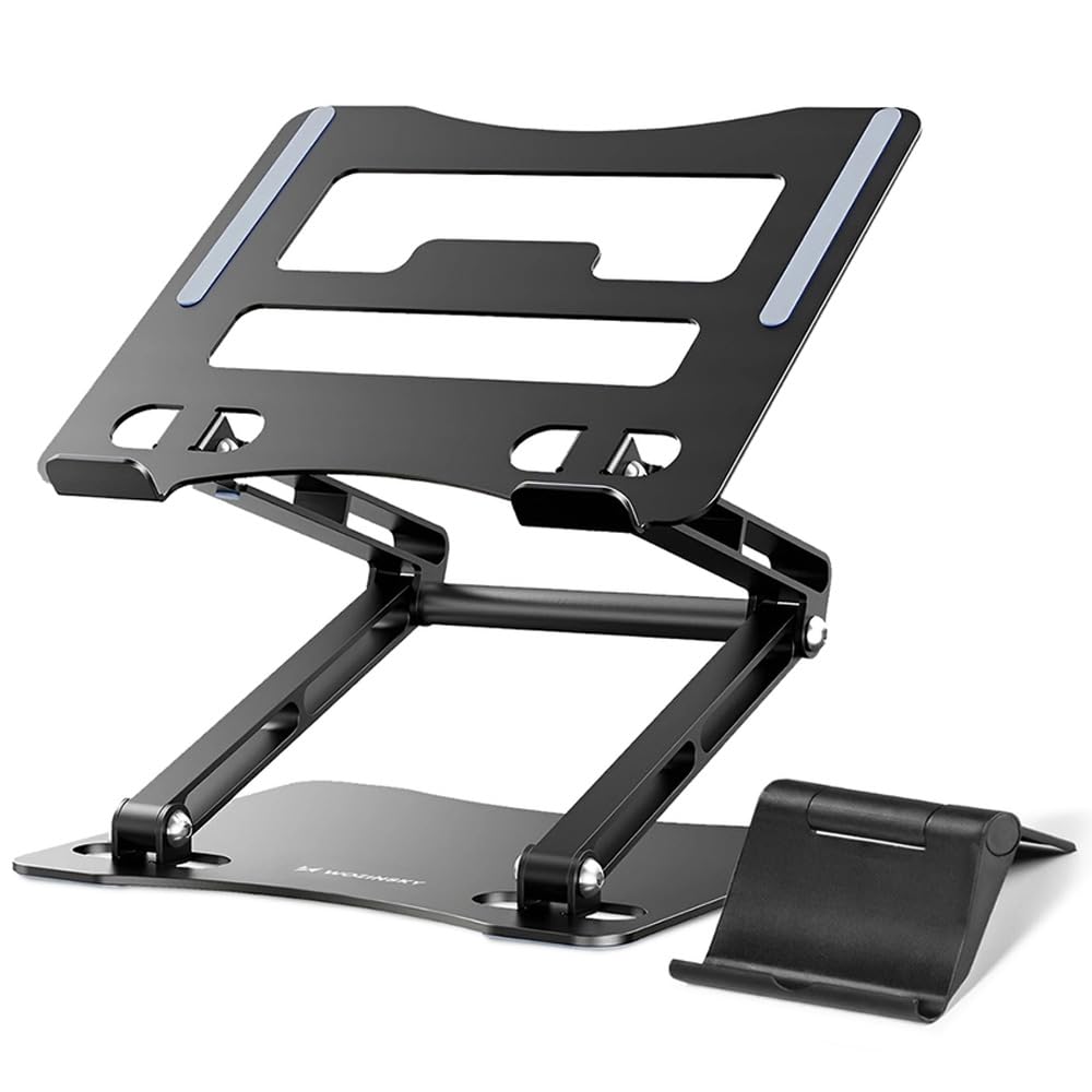 Ständer / Ständer für Laptops & Tablets 11-17.3" Wozinsky WRS-CPY75DSB - Aluminium, höhenverstellbar