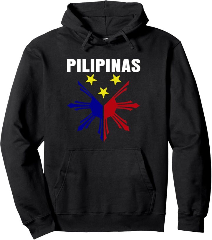 Pinoy Pilipinas Flagge Pullover Hoodie