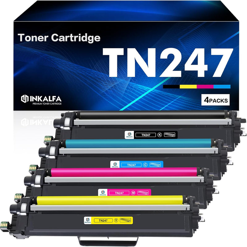 4er-Pack TN247 Kompatibel für Brother TN-243CMYK Toner für Brother MFC L3750CDW TN243CMYK TN243 MFC-