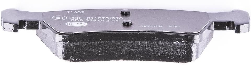 HELLA PAGID 8DB 355 012-441 Bremsbelagsatz - T1609 - Dicke/Stärke: 19mm - Bremssystem: Teves - mit i