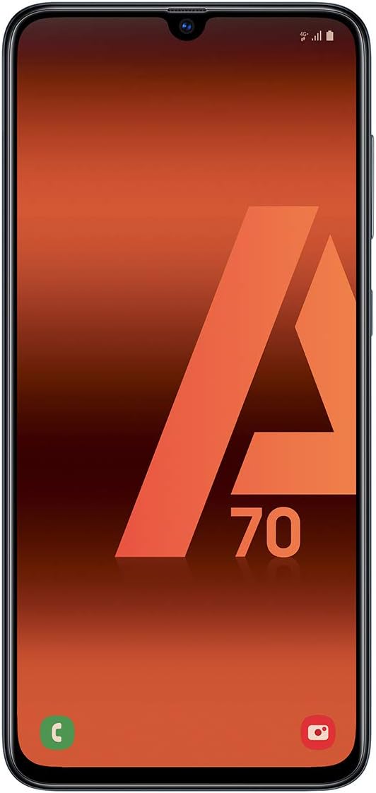 Samsung Galaxy A70 - Smartphone 4G (6,7 Zoll - 128GO - 6 GO RAM) - Schwarz - Spanische Version Schwa