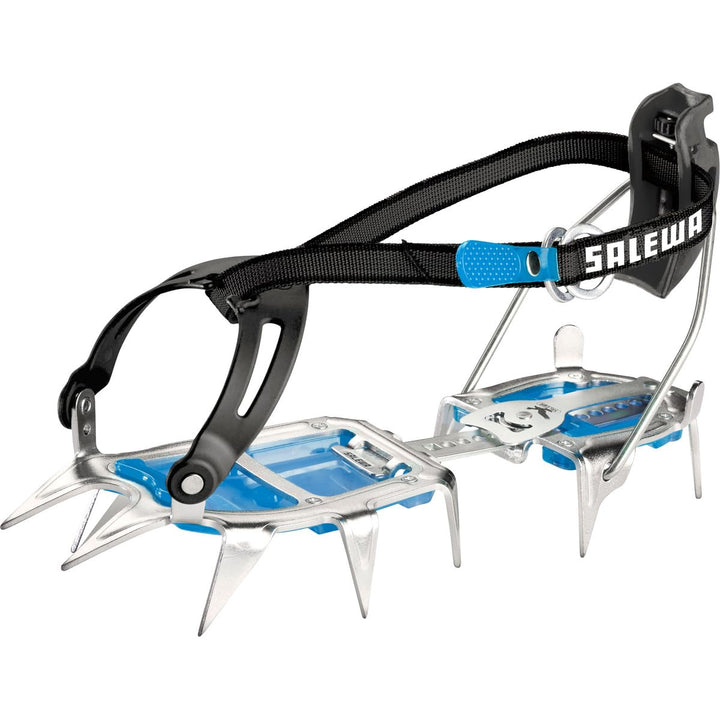 Salewa Unisex's Crampons UNI STEEL/BLUE, UNI STEEL/BLUE