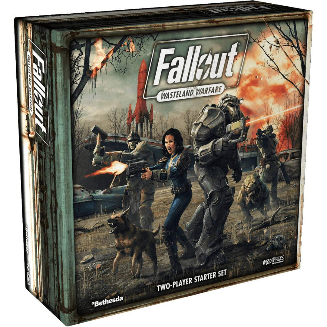Modiphius Entertainment MUH051235 Fallout: Wasteland Warfare Zubehör, Rot/Ausflug, einfarbig (Getawa