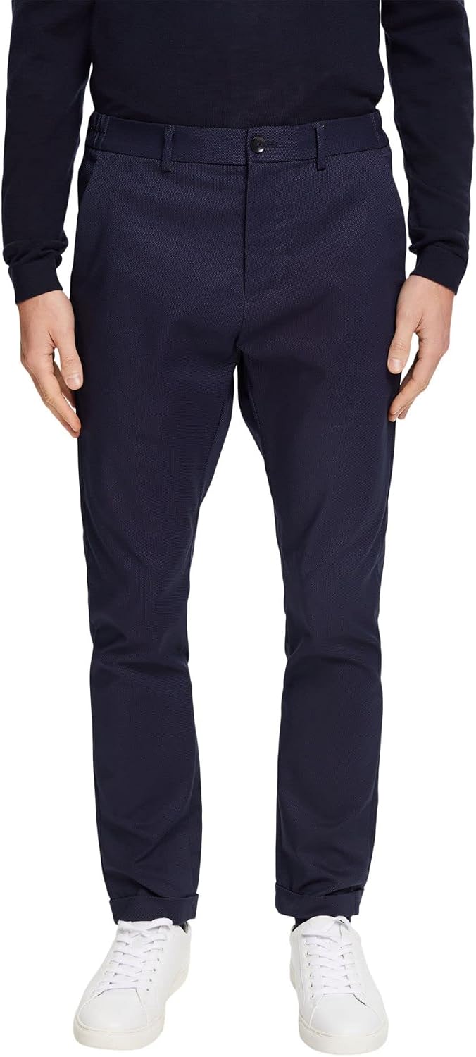 ESPRIT Herren Anzughose 56 409/Dark Blue 5, 56 409/Dark Blue 5
