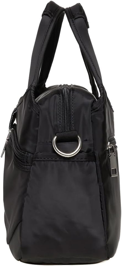 KAUKKO Leichte Damen Umhängetasche Nylon - Handtasche Top Griff Henkel - Tasche Beuteltasche Mittelg