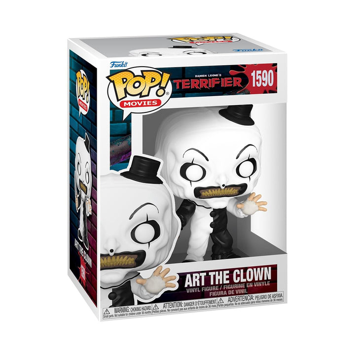 Funko Pop! Movies: Terrifier - Art The Clown - Vinyl-Sammelfigur - Geschenkidee - Offizielle Handels