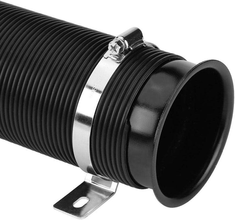 KSTE Luftansaugschlauch, Universal Car Cold Air Intake Luftfilter Einlassrohr Flexible Rohrschlauch