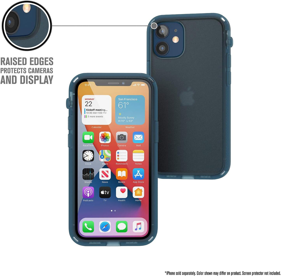 Catalyst Influence Series Schutzhülle für iPhone 12 Mini, patentierter drehbarer Stummschalter, 3 m