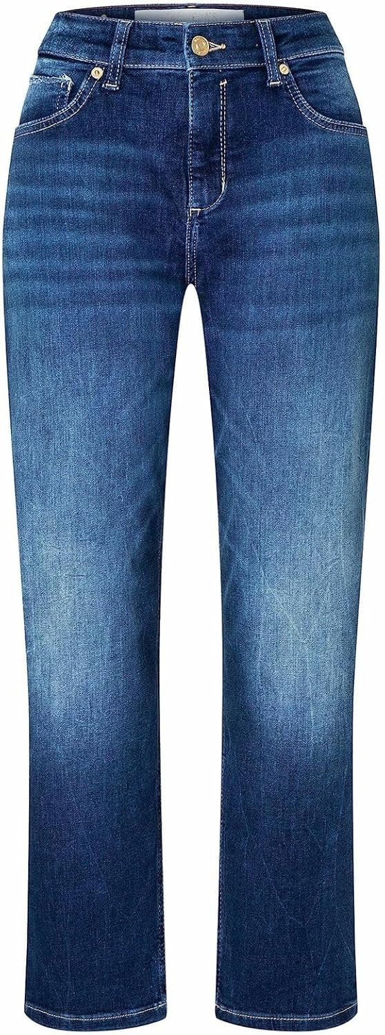 Mac Damen Hose Jeans Straight Dark Blue net Art.Nr.0389L581890 D671, Blau