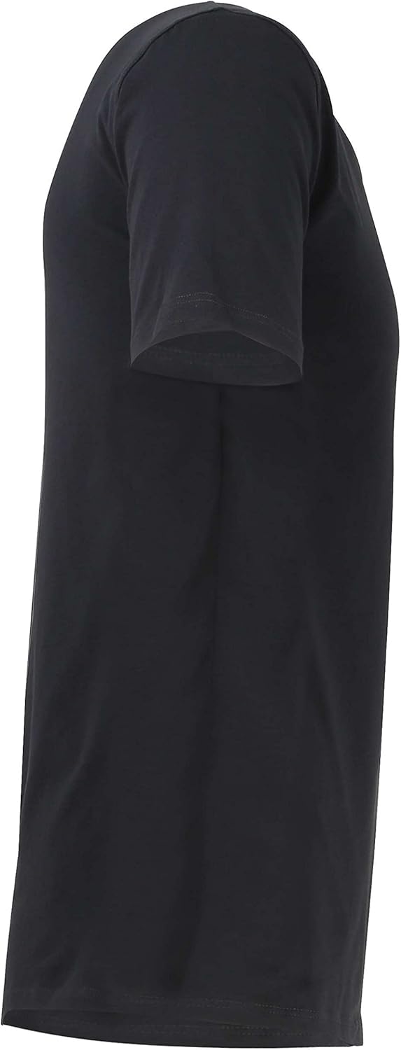 Baldessarini Herren T-Shirt weiss Uni 2er Pack, XXL Schwarz
