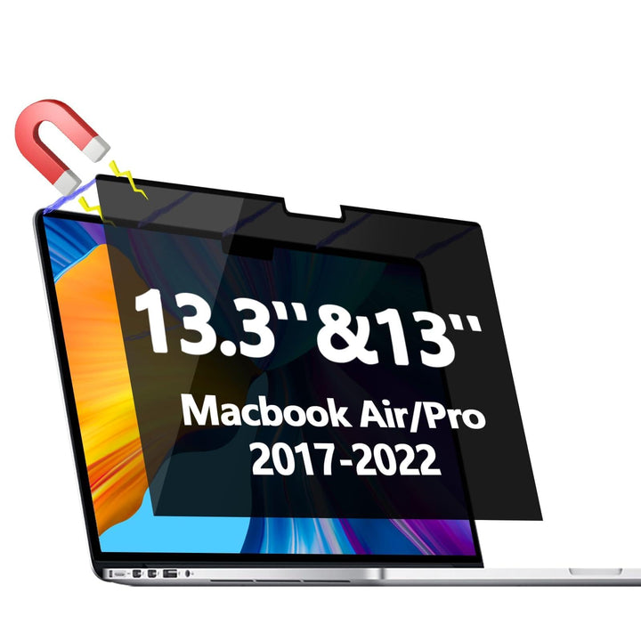 Dabernur Magnetischer Blickschutzfilter für MacBook Pro 13 Zoll (2018-2021, M1), MacBook Air 13 Inch
