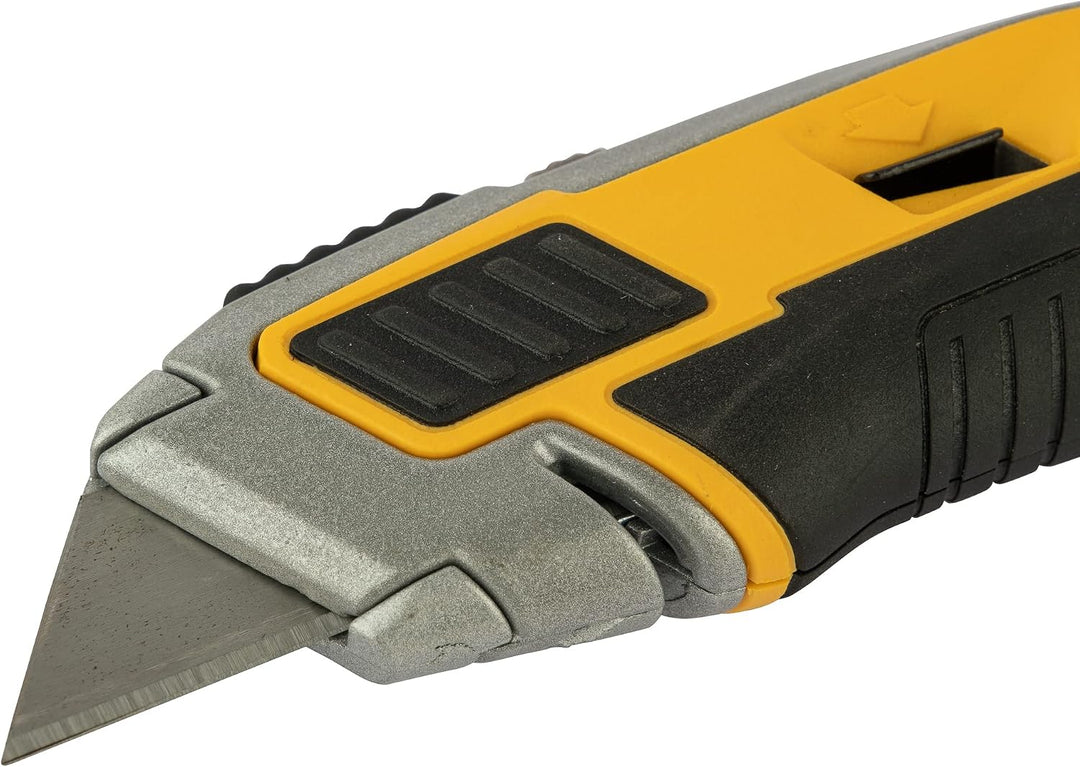 DEWALT Dewa Messer einziehb. Klinge gummiert DWHT0-10295, Black