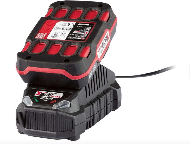 park side Parkside Akku X20V Team 2Ah und Ladegerät mit Active Cell Balancing