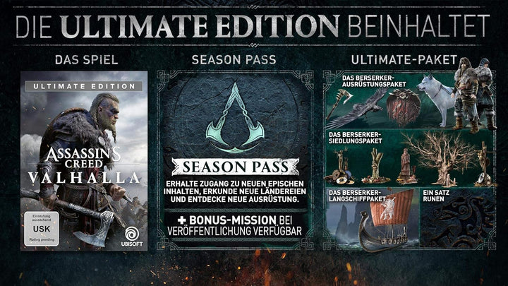 Assassin's Creed Valhalla Ultimate Edition | Uncut - [PlayStation 5]