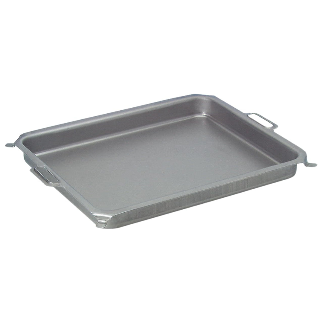 Made in Germany | Stahlpfanne 63 × 51 cm für 3-flammigen Gastrobräter – Ersatzwanne, Profi-Zubehör f