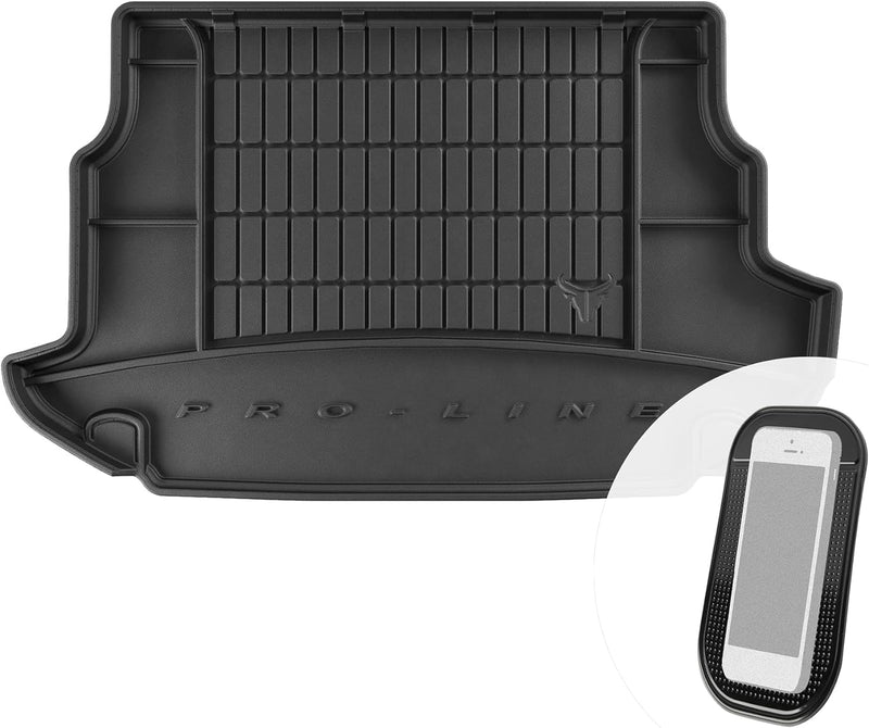 Gummi Kofferraummatte Kofferraumwanne mit Organizer-Funktion passend für SsangYong Korando 2011-2019