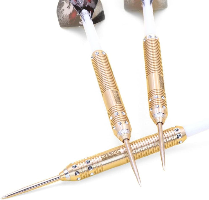 CUESOUL Dragon Deluxe Messing Steel Dartpfeile, 21 Gramm J2107 23 Gramm, J2107 23 Gramm