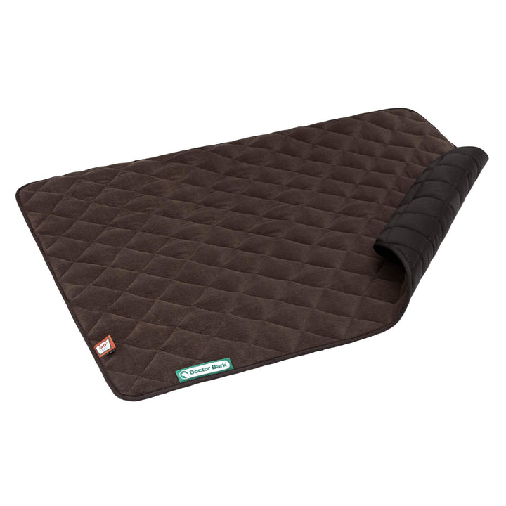Doctor Bark Hundedecke Fleece Wendedecke - Flauschige, robuste Hundematte für grössere Hunde. waschb