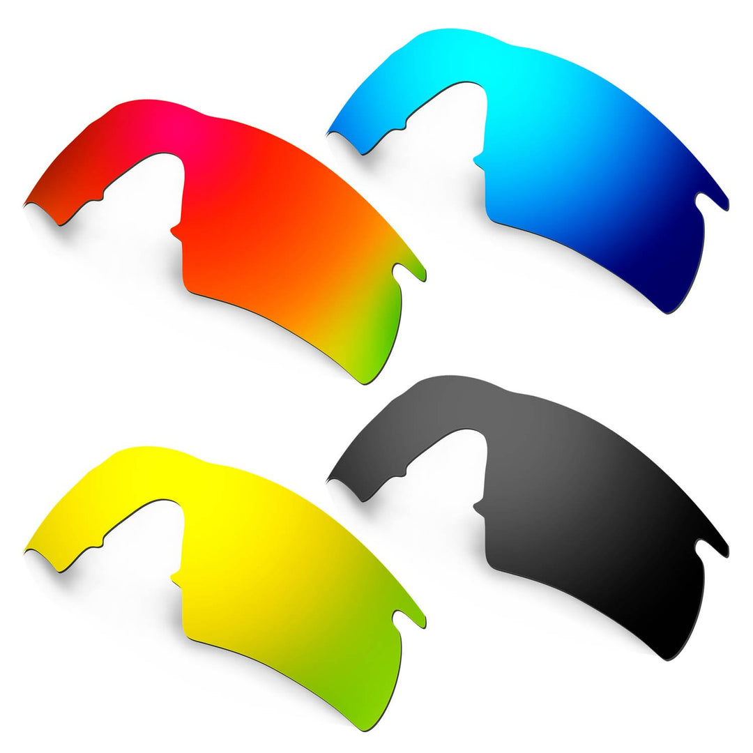 HKUCO Plus Mens Replacement Lenses For Oakley M Frame Hybrid - 4 pair