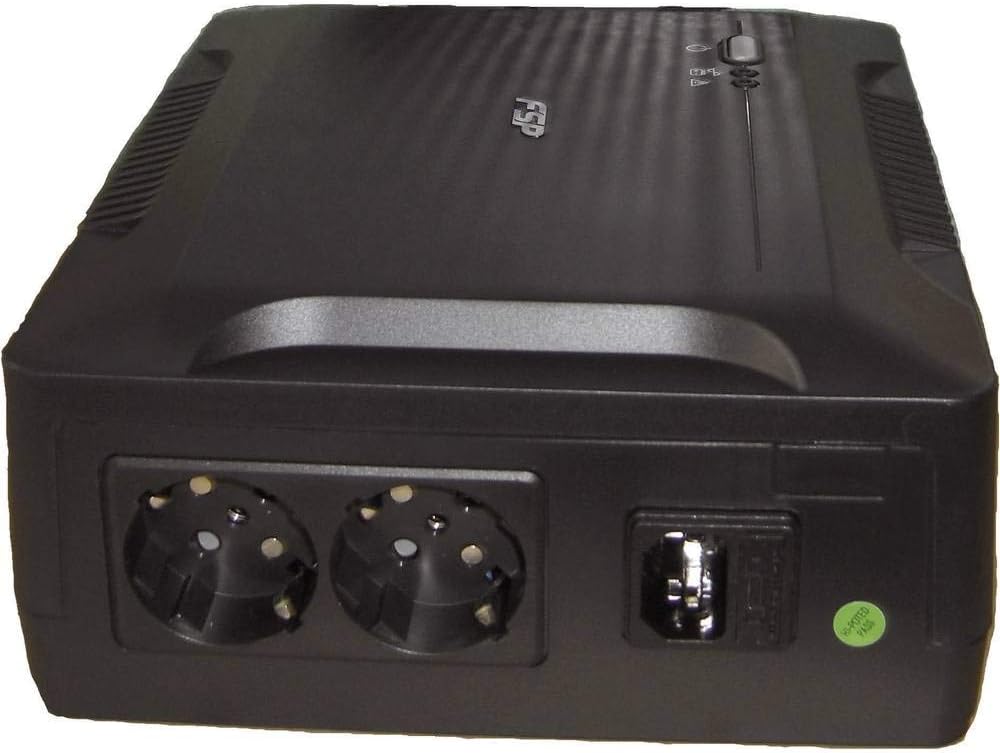 FSP Nano USV 600 VA / 360 W, Simulierte Sinuskurve, Ausgezeichneter Mikroprozessor Steuerung garanti