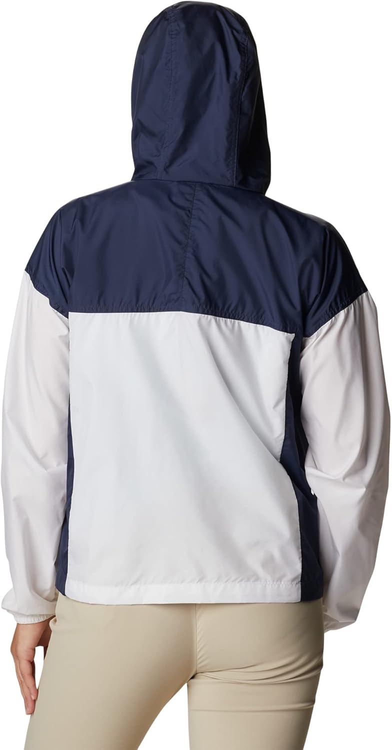 Columbia Damen Flash Challenger Novelty Windbreaker-Jacke S White, Nocturnal, S White, Nocturnal