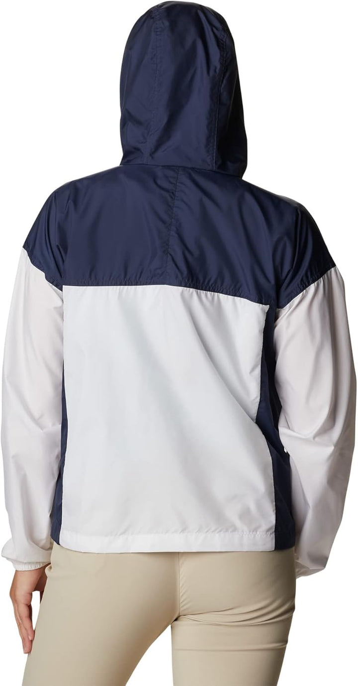 Columbia Damen Flash Challenger Novelty Windbreaker-Jacke S White, Nocturnal, S White, Nocturnal