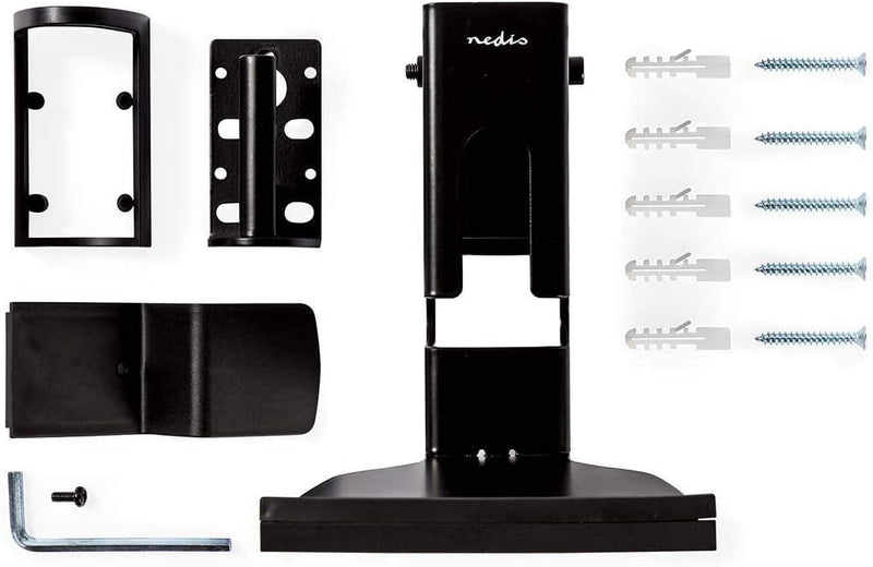 Nedis - Lautsprecherhalter - Wandhalterung - Sonos Five / Sonos PLAY: 5 - Max. 7 kg - Verstellbar -