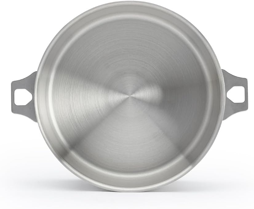 DeBuyer Kasserolle-Bratentopf, Edelstahl, Silber, 28 cm 27.9 x 20.1 x 10.9 cm, 27.9 x 20.1 x 10.9 cm