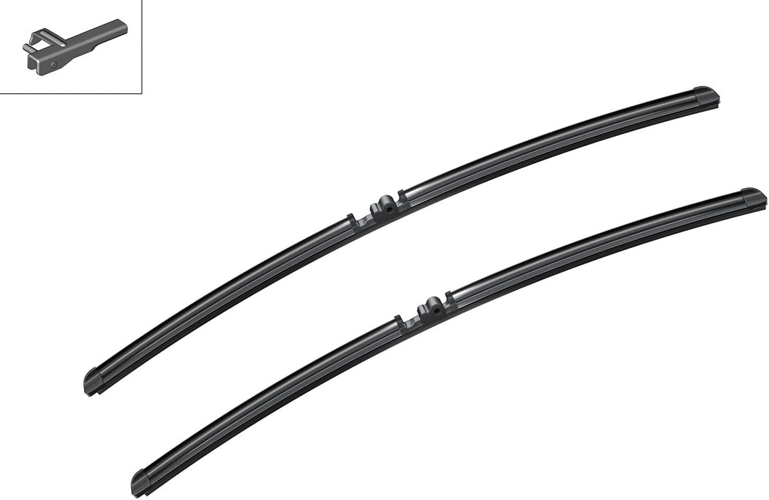 Bosch Scheibenwischer Aerotwin A943S, Länge: 650mm/650mm − Set für Frontscheibe - Nur für Rechtslenk